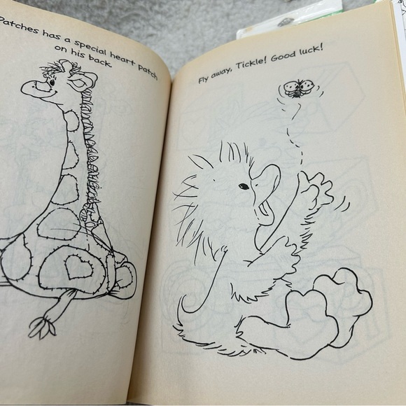 Suzy's Zoo party bundle 2005 party invitation stickers coloring book scrapbook - Picture 13 of 13